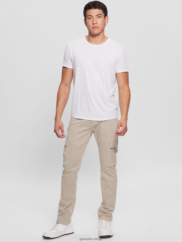 Guess lonta classic cargo bukser pasadena stone multi pasadena stein multi menn F0LJ8010581