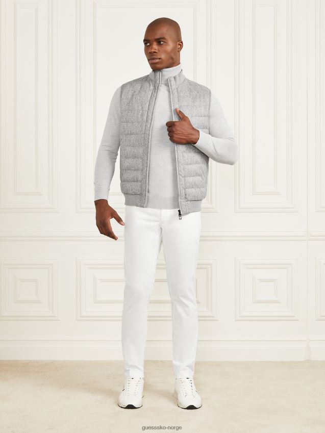 Guess spirit white øko hugh easy chinobukse spirit hvit menn F0LJ8010757