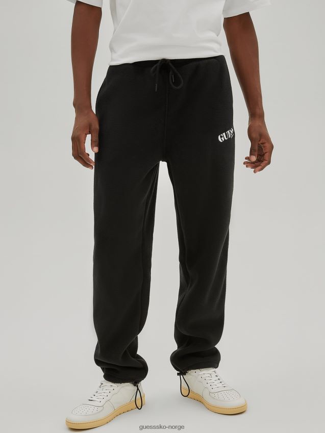 Guess svart joggebukse svart menn F0LJ801102