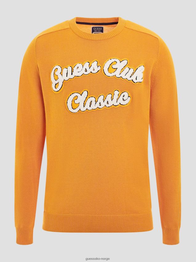 Guess brent karamell ricky varsity genser brent karamell menn F0LJ8010406