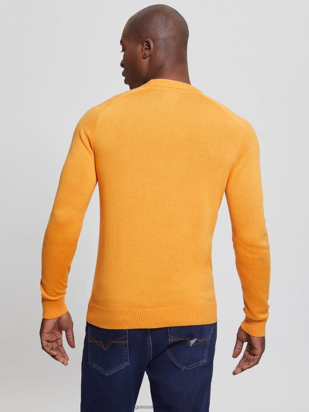 Guess brent karamell ricky varsity genser brent karamell menn F0LJ8010406