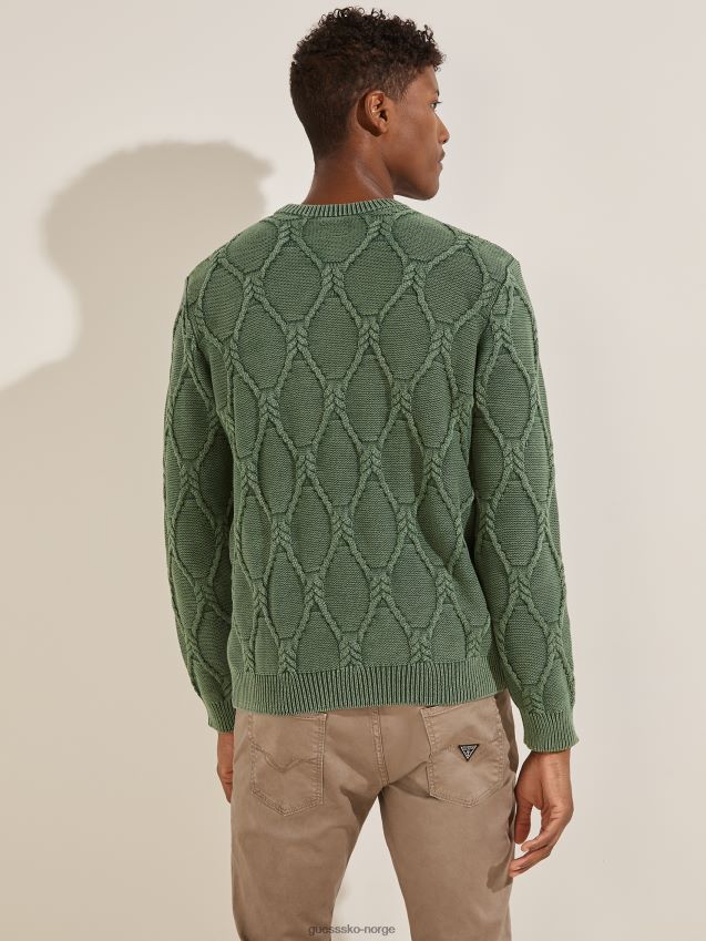 Guess dawson kabelstrikket genser alpine grove multi alpin lund multi menn F0LJ8010600