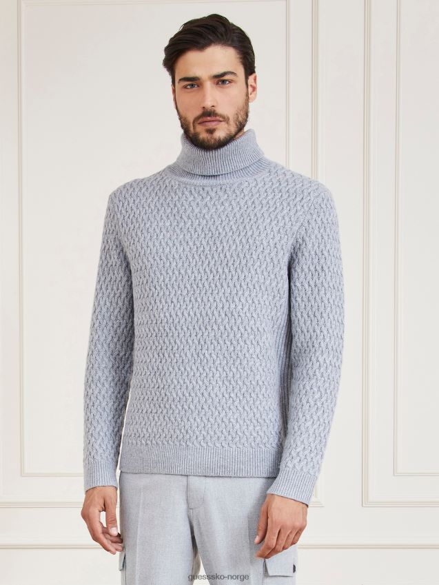 Guess grå multi marciano ullblanding genser grå multi menn F0LJ80193