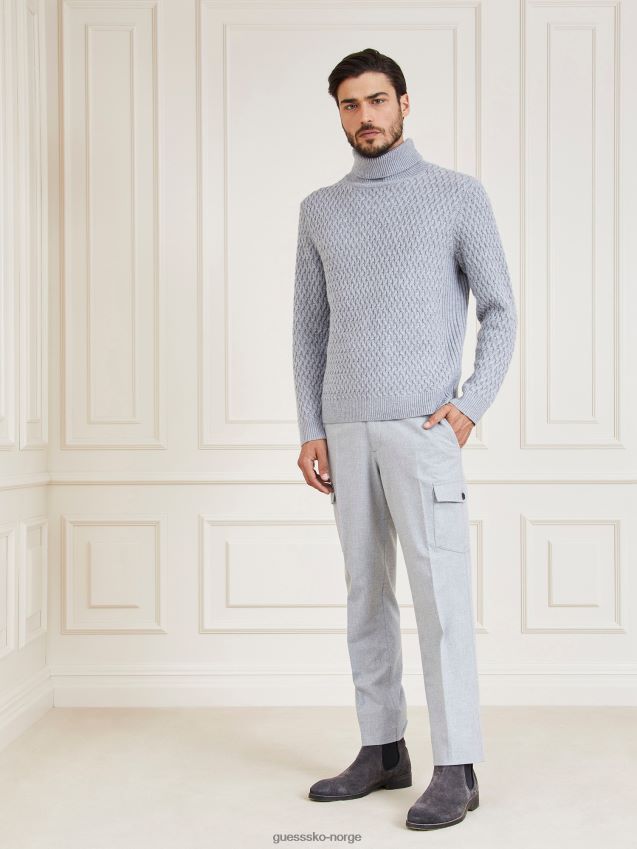 Guess grå multi marciano ullblanding genser grå multi menn F0LJ80193