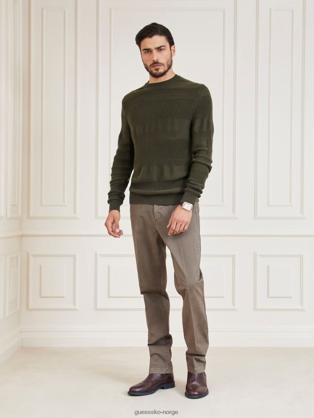 Guess grønn genser i marcianoullblanding grønn menn F0LJ80370