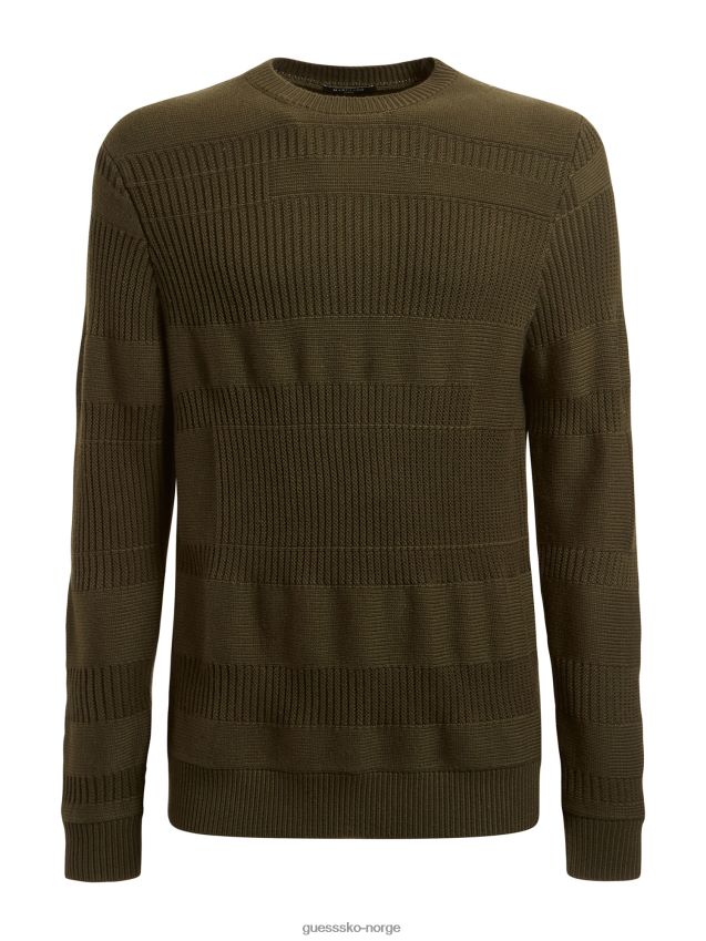 Guess grønn genser i marcianoullblanding grønn menn F0LJ80370