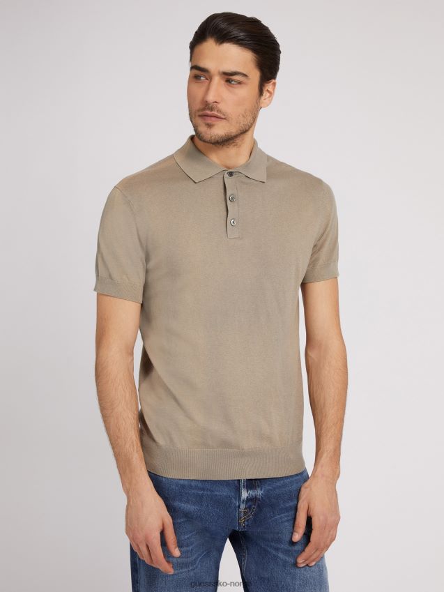 Guess grønn genser poloskjorte grønn menn F0LJ80116