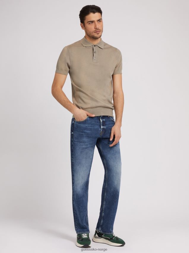 Guess grønn genser poloskjorte grønn menn F0LJ80116