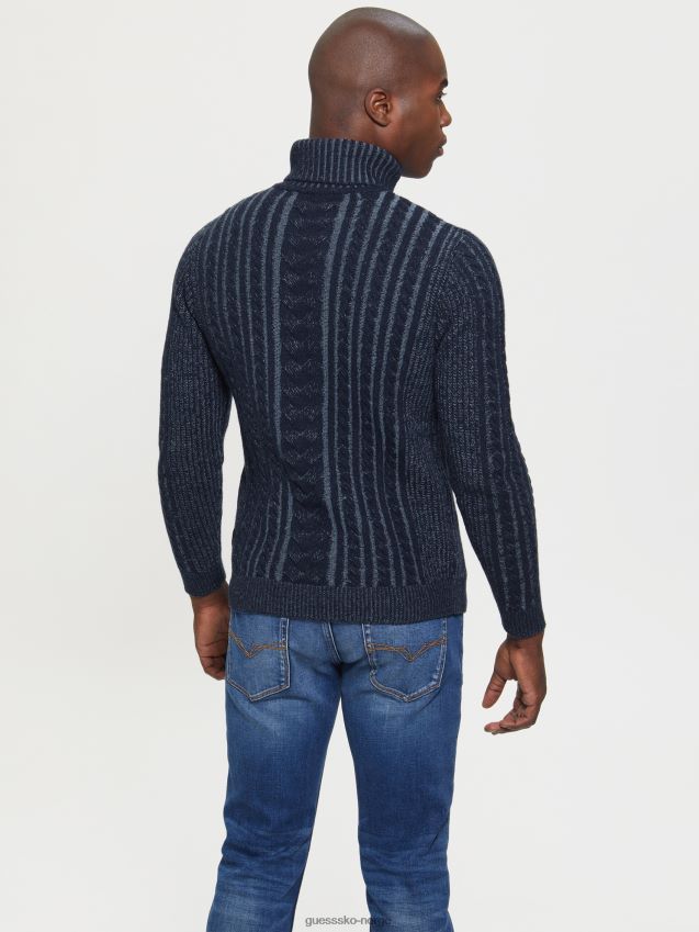 Guess phil ullblanding kabelgenser marine lyng combo marine lyng combo menn F0LJ8010440