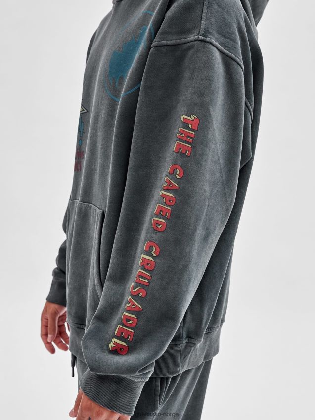 Guess svart multi batman genser med ryggtrykk svart multi menn F0LJ80828