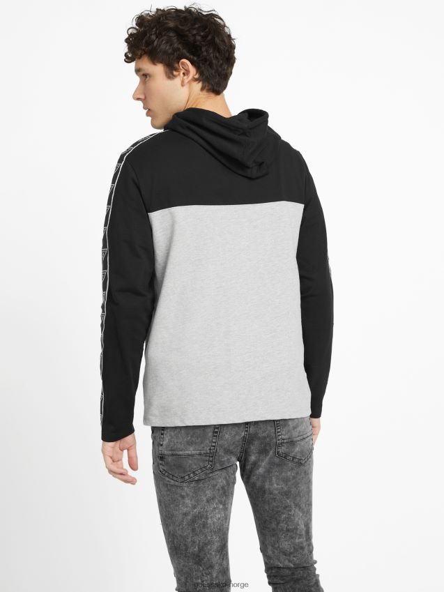 Guess eco rudy hettegenser lys gråmelert lys gråmelert menn F0LJ808313