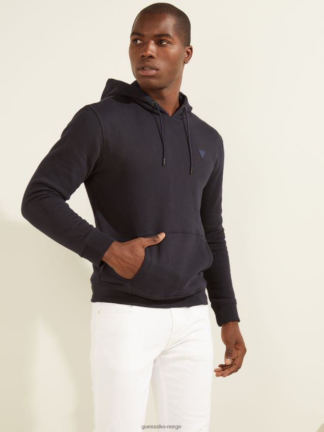 Guess øko aldwin hettegenser dyp marine dyp marine menn F0LJ8010522