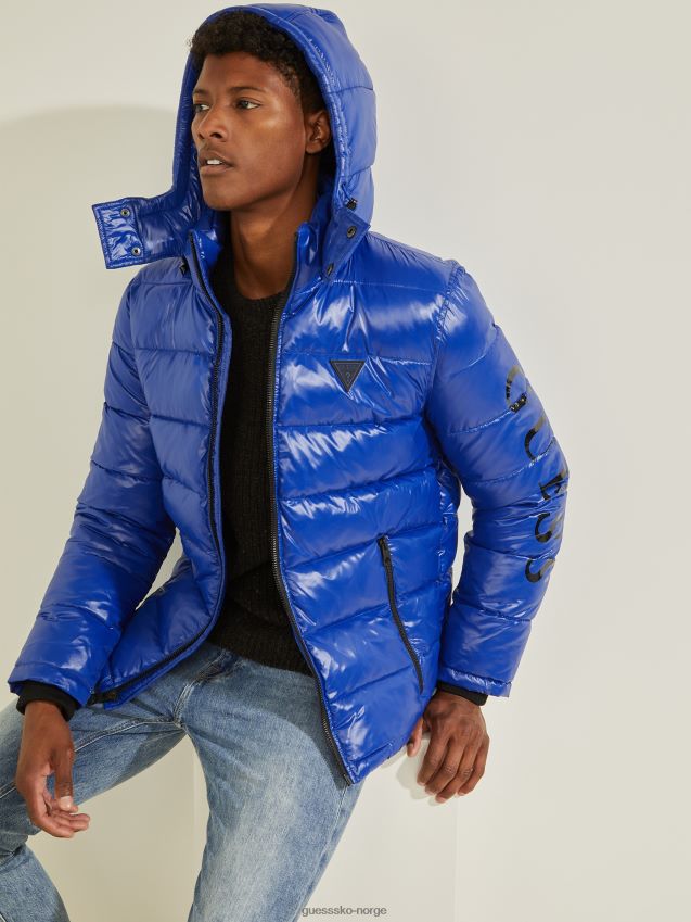 Guess anthony logo pufferjakke space multi plass multi menn F0LJ8010796