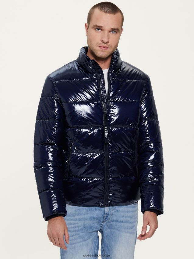 Guess flytende effekt puffer blå blå menn F0LJ80166