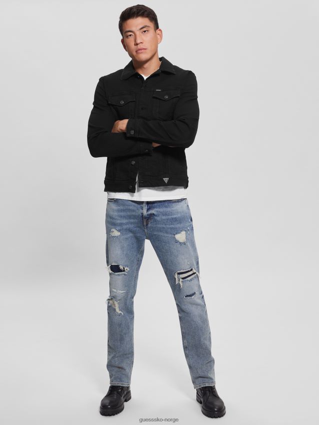 Guess øko dillon jakke jailbreak vask jailbreak vask menn F0LJ8010608