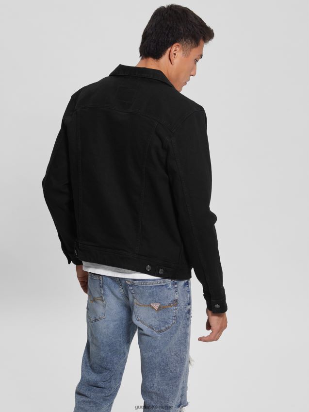 Guess øko dillon jakke jailbreak vask jailbreak vask menn F0LJ8010608