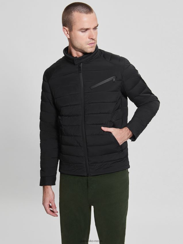 Guess kulsort øko stretchjakke kulsvart menn F0LJ8010628