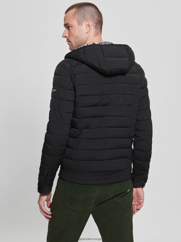 Guess kulsort øko stretchjakke kulsvart menn F0LJ8010628