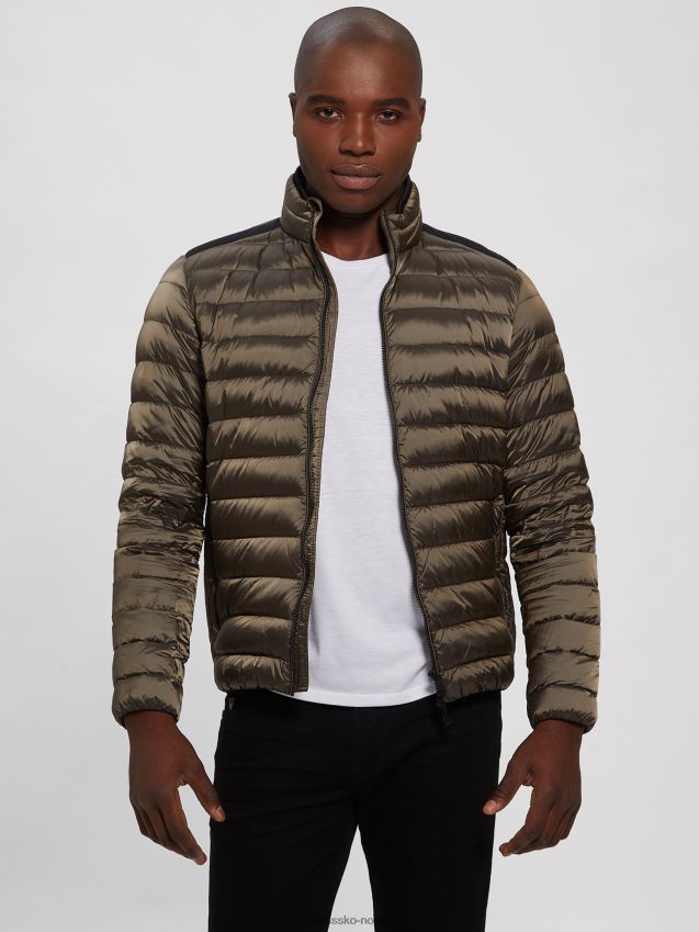 Guess pasadena stone pakkebar ekte dunjakke pasadena stein menn F0LJ8010364