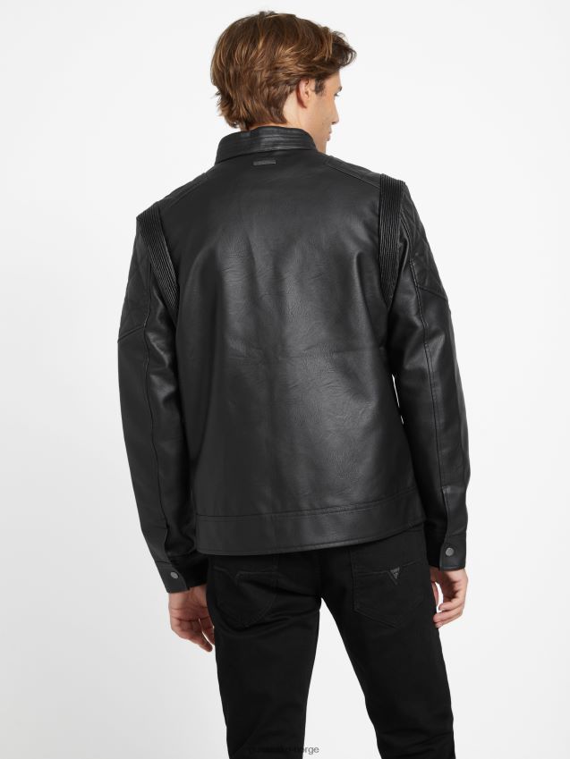 Guess rey motojakke i imitert skinn kulsort kulsvart menn F0LJ808256 F0LJ808256 Guess Sko Norge Guess veske Oppdater garderoben din med guess veske norge