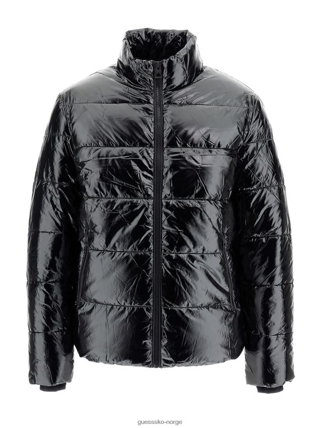 Guess sort væskeeffekt puffer svart menn F0LJ80176