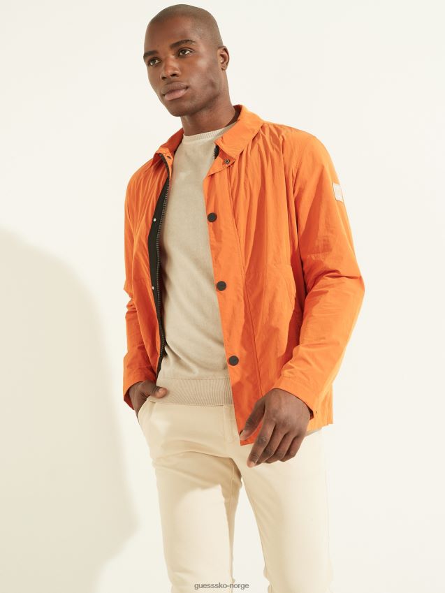 Guess spice orange tech jakke krydder appelsin menn F0LJ8010702