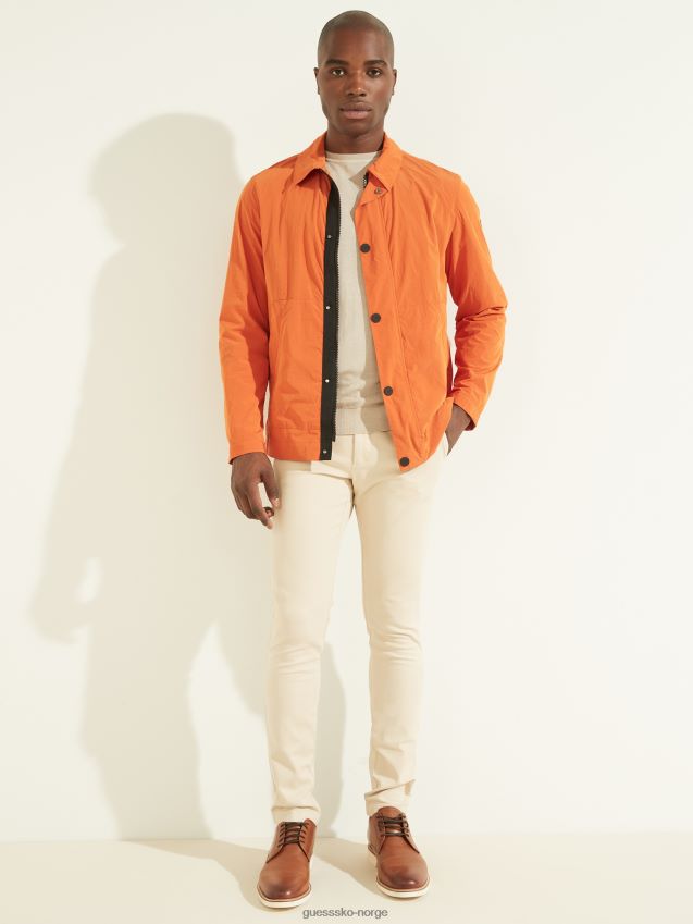 Guess spice orange tech jakke krydder appelsin menn F0LJ8010702