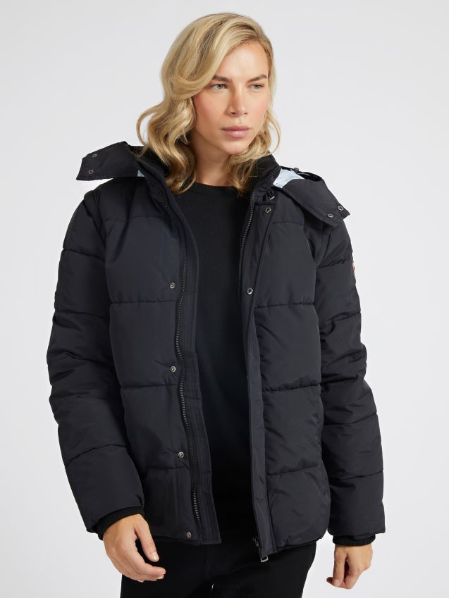 Guess termoreaktiv puffer svart svart menn F0LJ8065