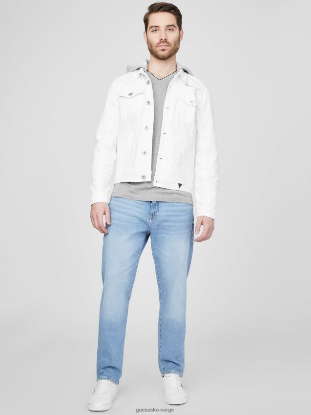 Guess white wash destory morrison dongerijakke white wash destory menn F0LJ807983