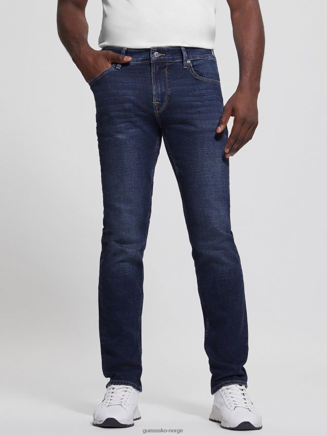 Guess blgu øko straight jeans blgu menn F0LJ8010501