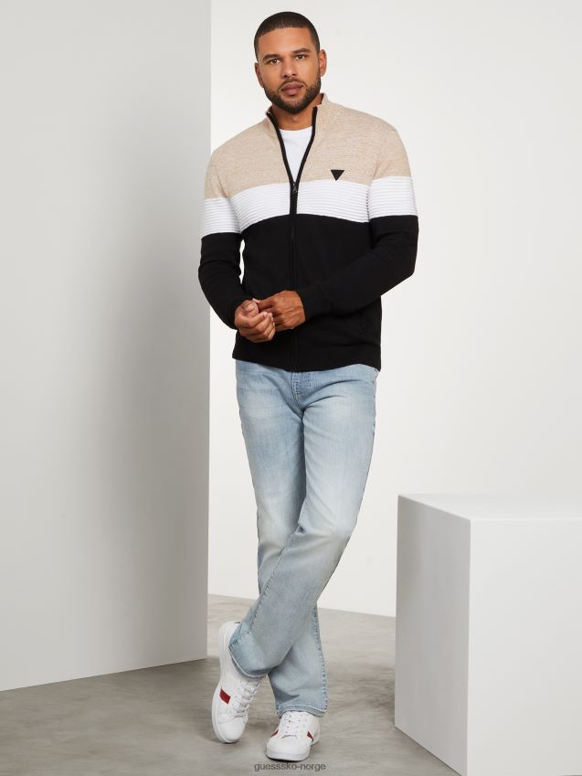 Guess delmar slim straight jeans ny lett vask ny lett vask menn F0LJ807837