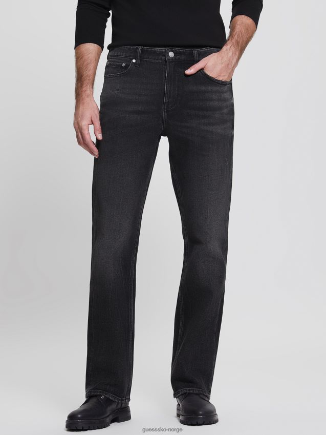 Guess eco bootcut jeans mørk eclipse mørk formørkelse menn F0LJ8010473