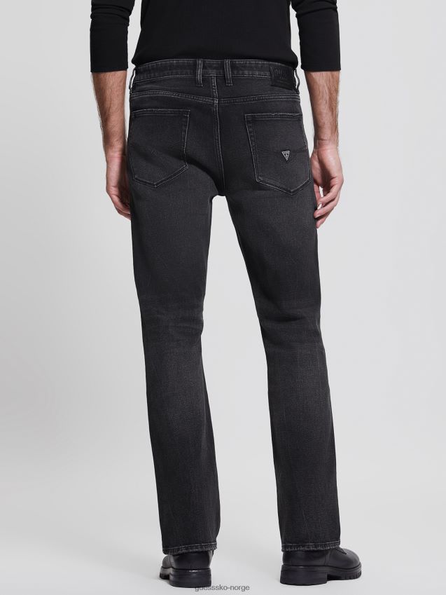 Guess eco bootcut jeans mørk eclipse mørk formørkelse menn F0LJ8010473