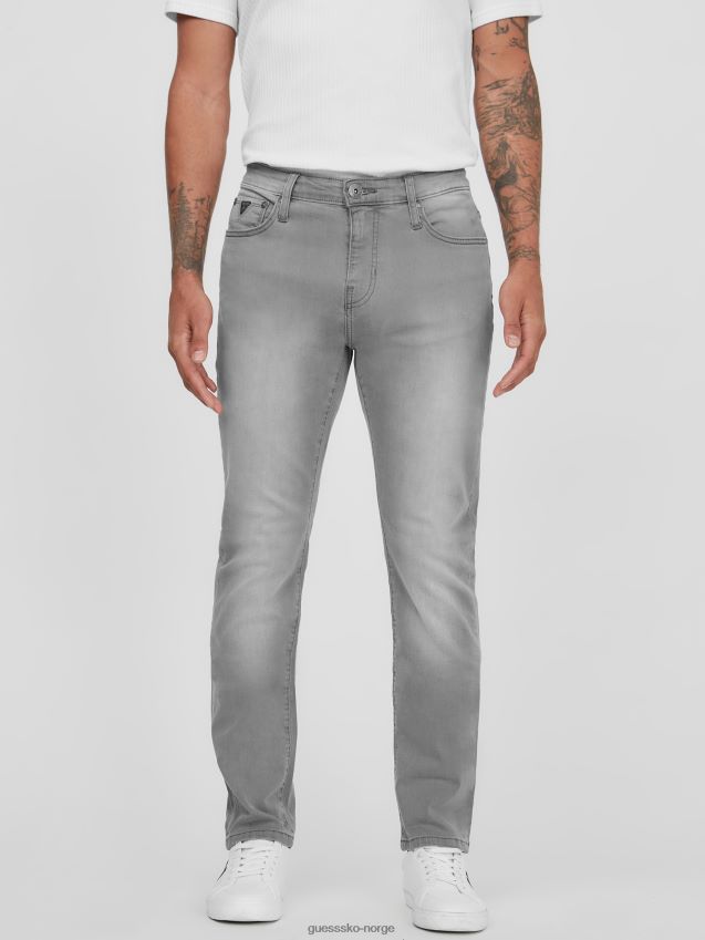 Guess grå vask øko skotsk skinny jeans grå vask menn F0LJ808260