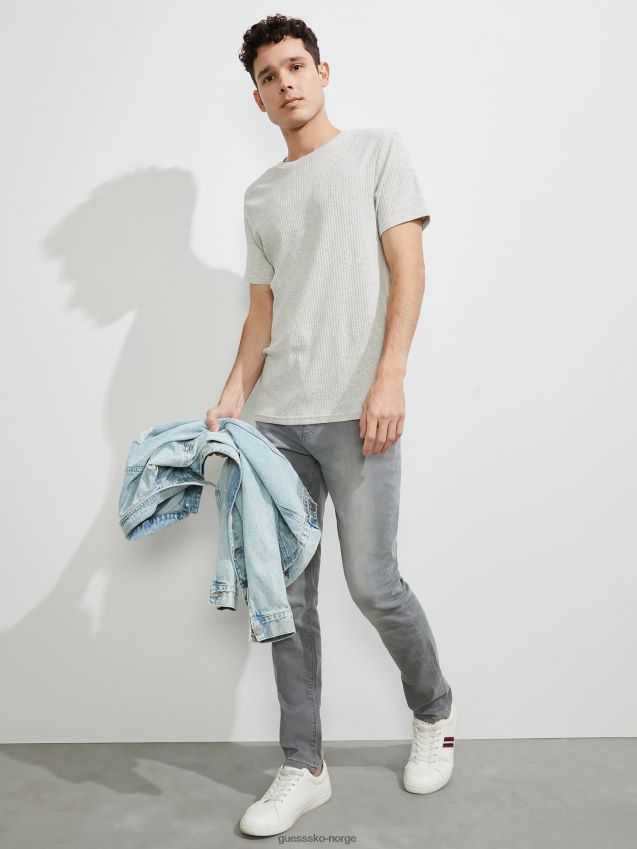Guess grå vask øko skotsk skinny jeans grå vask menn F0LJ808260