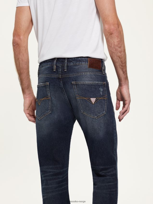 Guess lavanche øko slim straight jeans snøskred menn F0LJ8010609