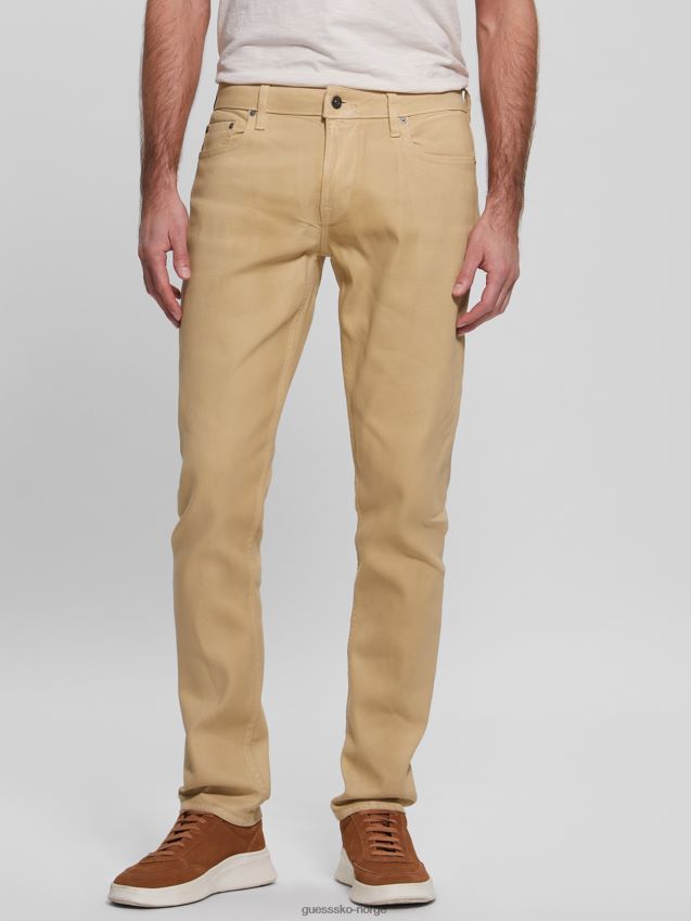 Guess mandelstein belagt belagte koniske jeans mandelstein belagt menn F0LJ8010397