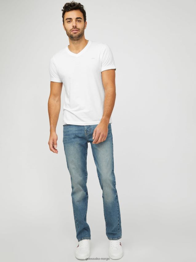 Guess naturlig multi vask del mar straight jeans naturlig multivask menn F0LJ807911