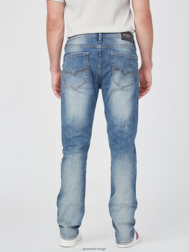 Guess naturlig multi vask halsted slim jeans naturlig multivask menn F0LJ808320