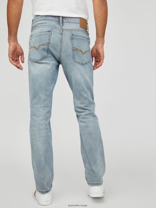 Guess nye lett vask del mar slim jeans ny lett vask menn F0LJ808321