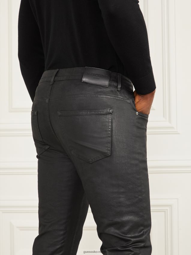 Guess orlando jeans svart skinneffekt svart skinneffekt menn F0LJ8010626