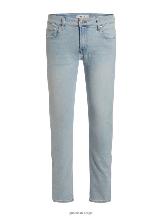 Guess skinny fit denim blå bukse ny trend blå menn F0LJ80112