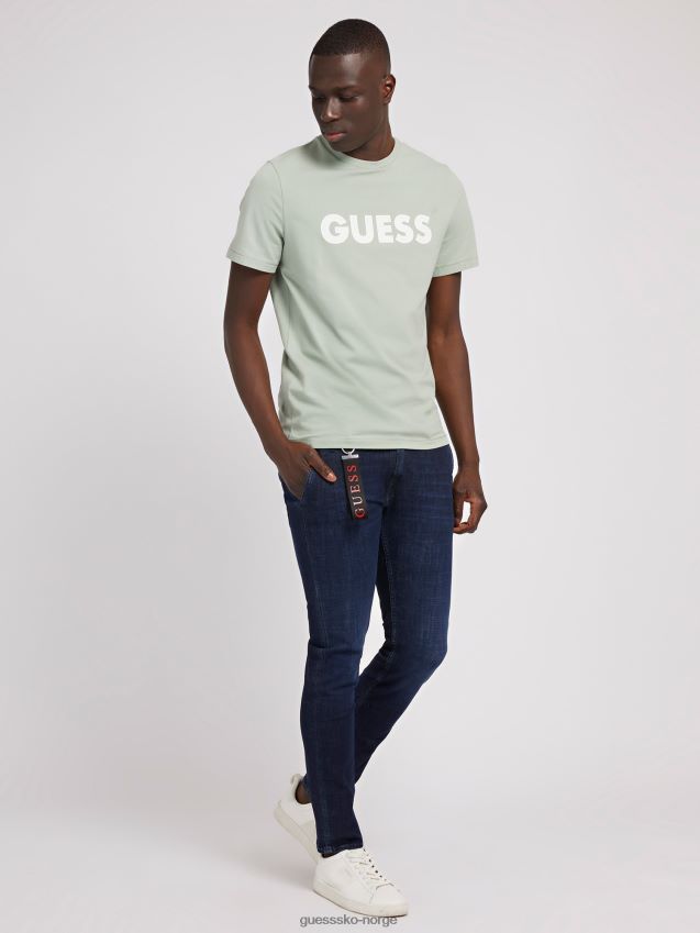 Guess skinny fit denim bukse blå trend blå menn F0LJ80363
