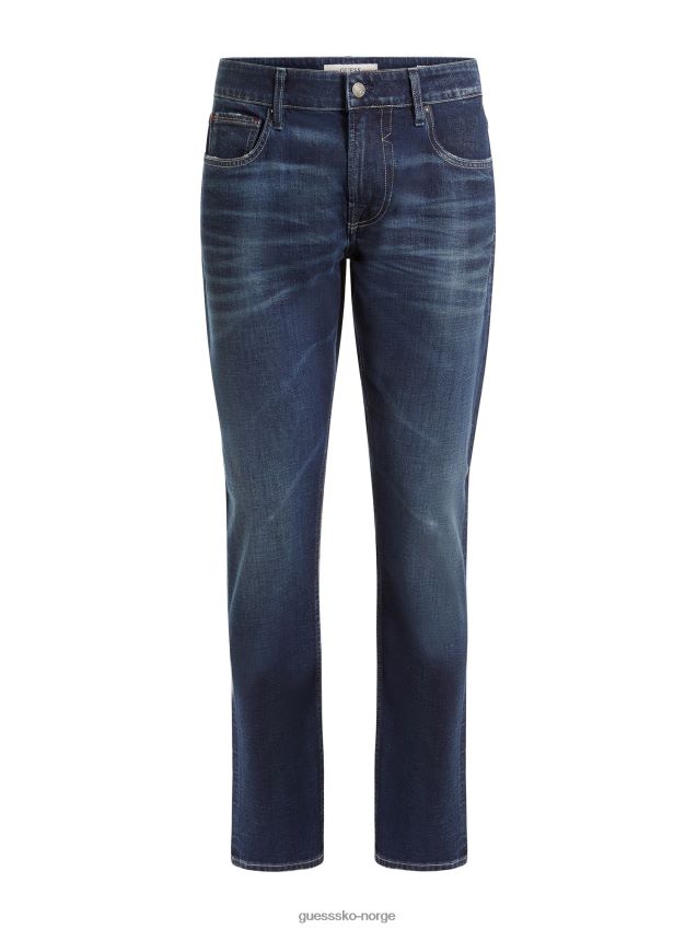 Guess skinny fit denim bukse blå trend blå menn F0LJ80557