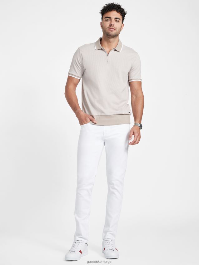 Guess white wash destory scotch skinny jeans white wash destory menn F0LJ807923