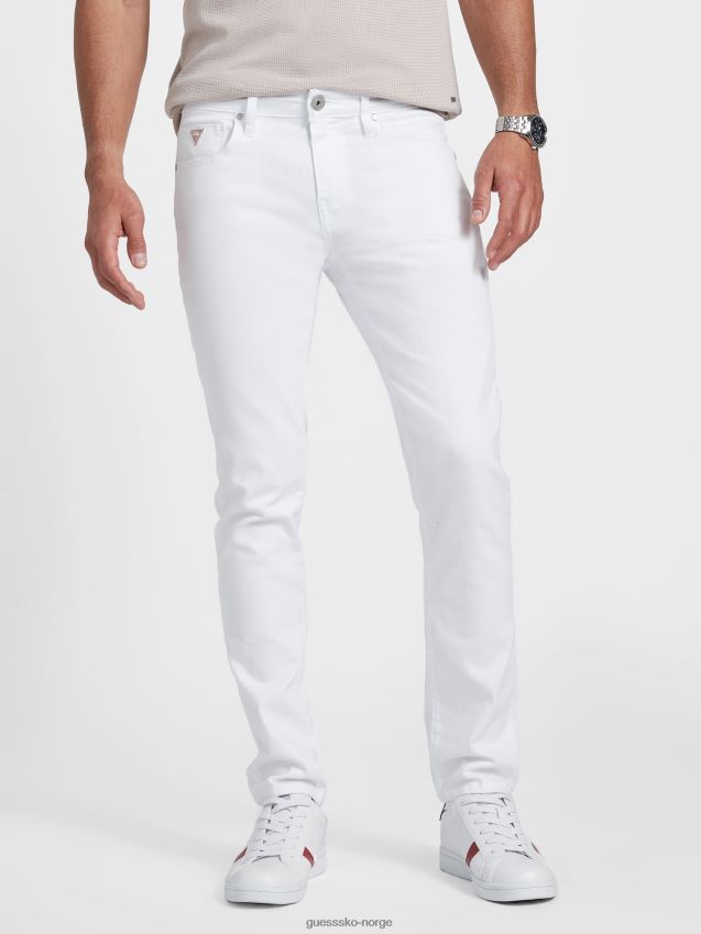 Guess white wash destory scotch skinny jeans white wash destory menn F0LJ807923