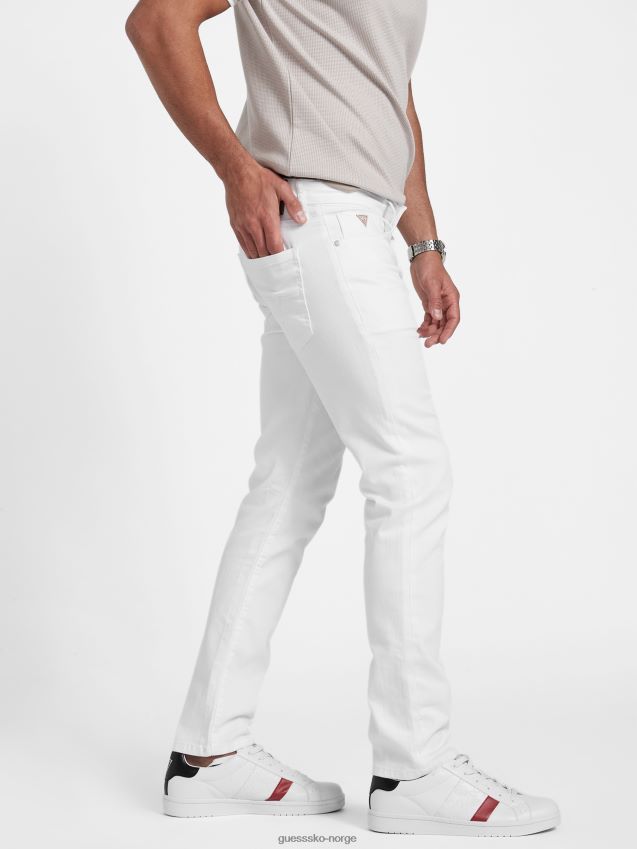 Guess white wash destory scotch skinny jeans white wash destory menn F0LJ807923