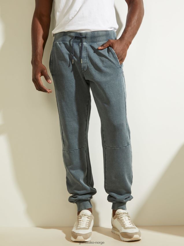 Guess blå joggebukse blå menn F0LJ801348
