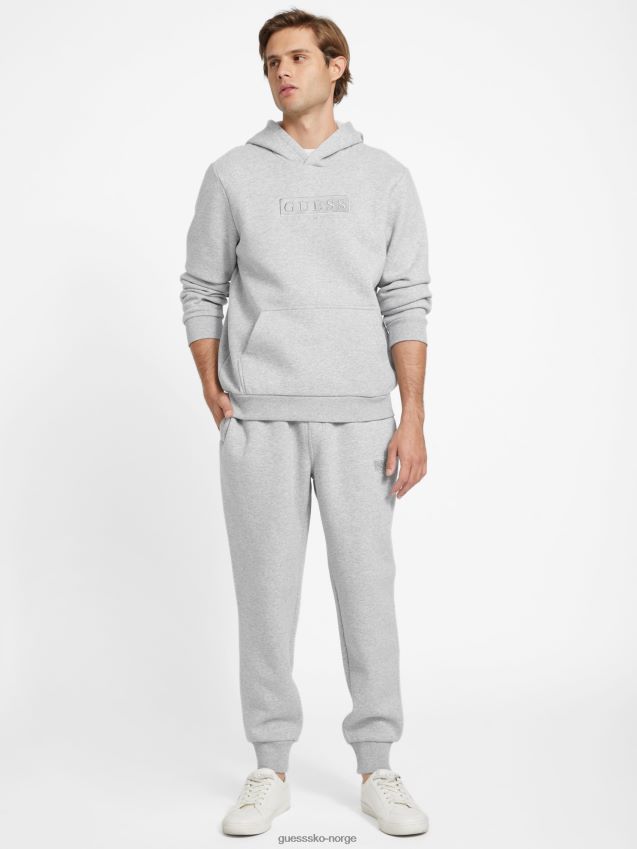 Guess eco harvey logo joggers lys melert grå lys melert grå menn F0LJ808580