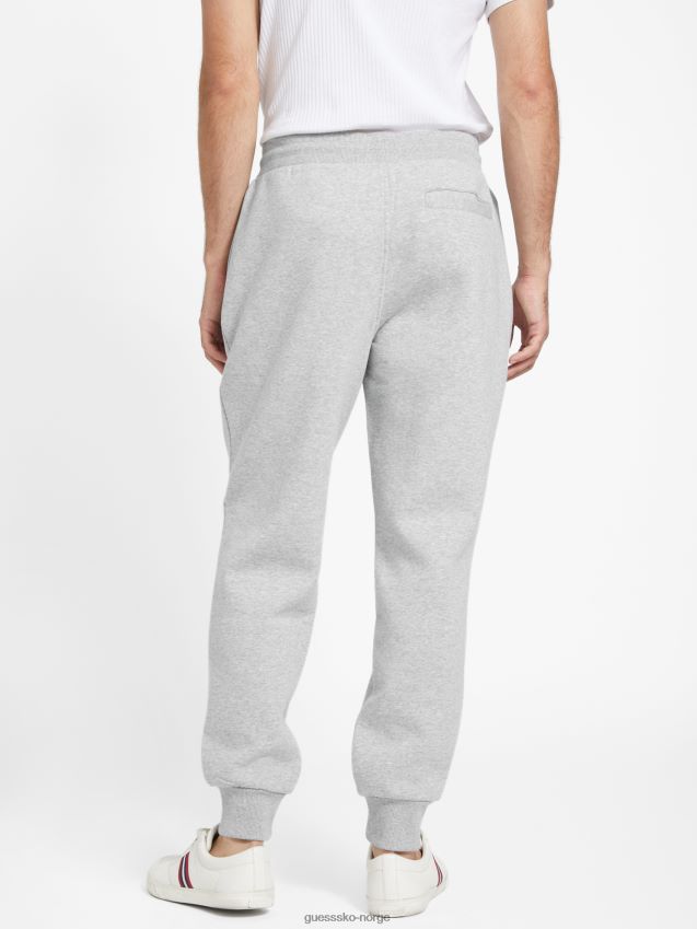 Guess eco harvey logo joggers lys melert grå lys melert grå menn F0LJ808580